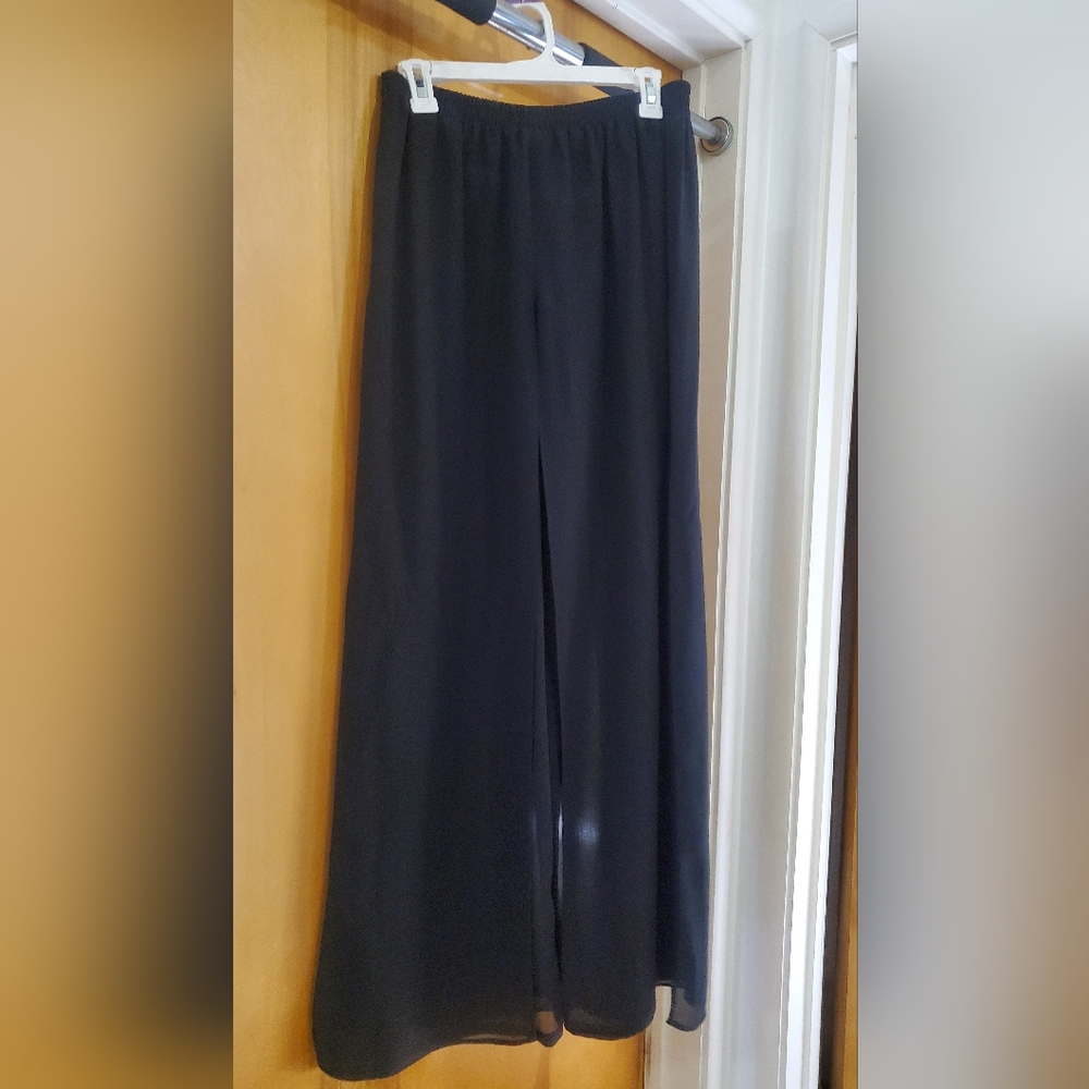 Black formal pants
